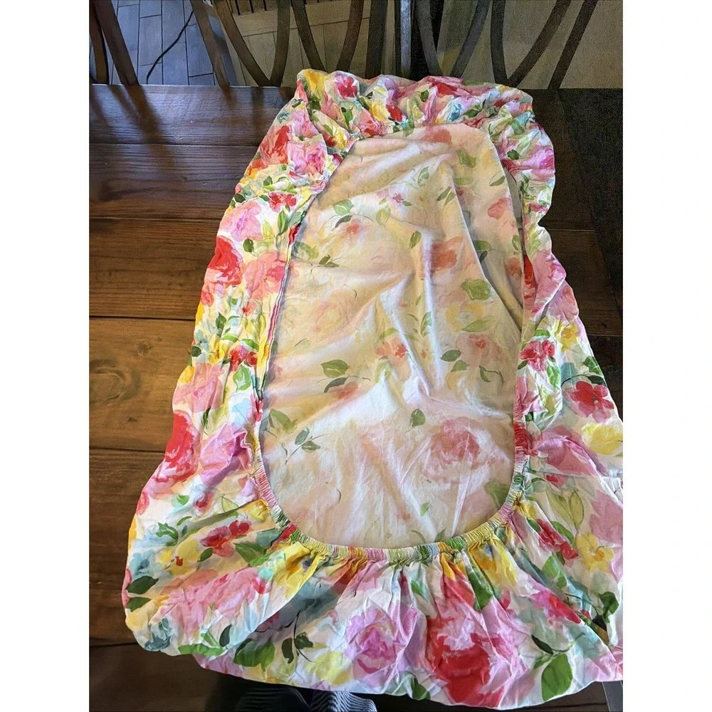 Pottery Barn Kids Hope For Flowers By Tracy Reese Floral Crib Fitted Sheet